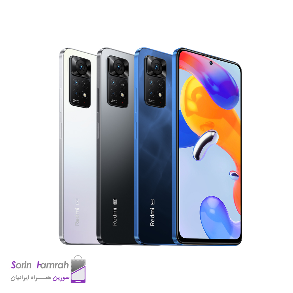 گوشی موبایل شیائومی Redmi Note 11 Pro 5G دو سیم کارت ظرفیت 256/8 گیگابایت